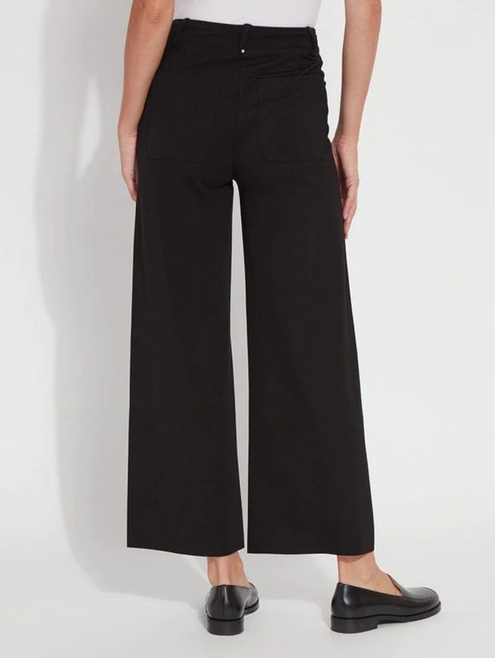 Erin High Waist Wide Leg Stretch Denim Jeans By Lyssé, NO Side Seams, LIKE NEW! - Picture 6 of 16